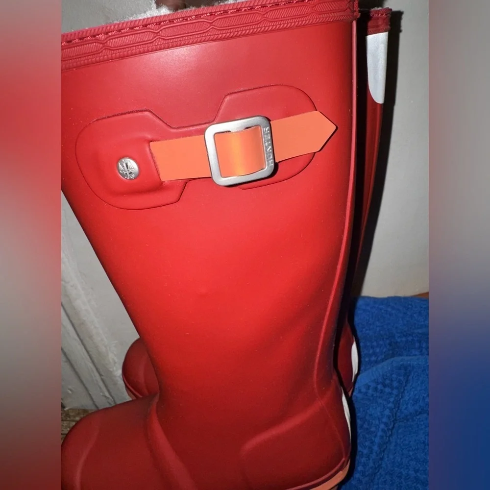 kids two Tone multicolor  HUnter Boots